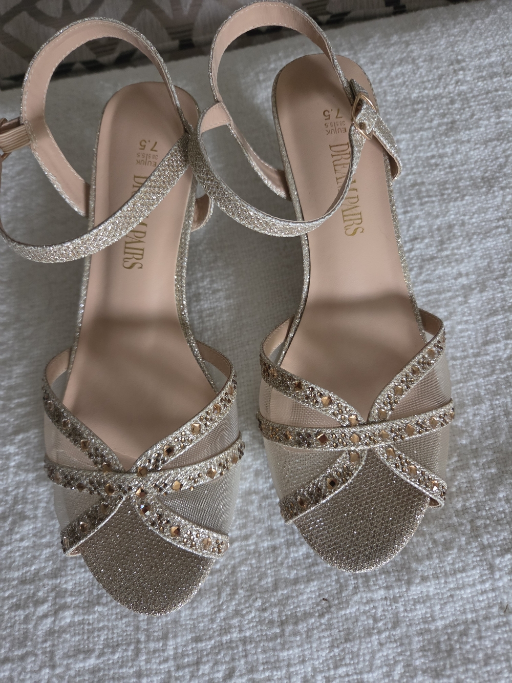 Sparkle Strappy Sandals